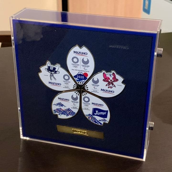 【非売品】みずほ銀行 オリンピック ピンバッジ