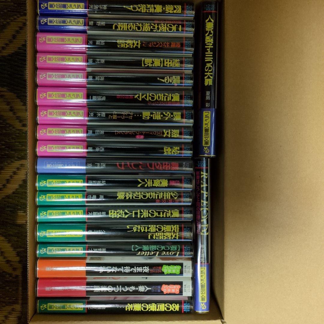 絶版！希少！ フランス書院文庫1201〜1300 全初版帯付