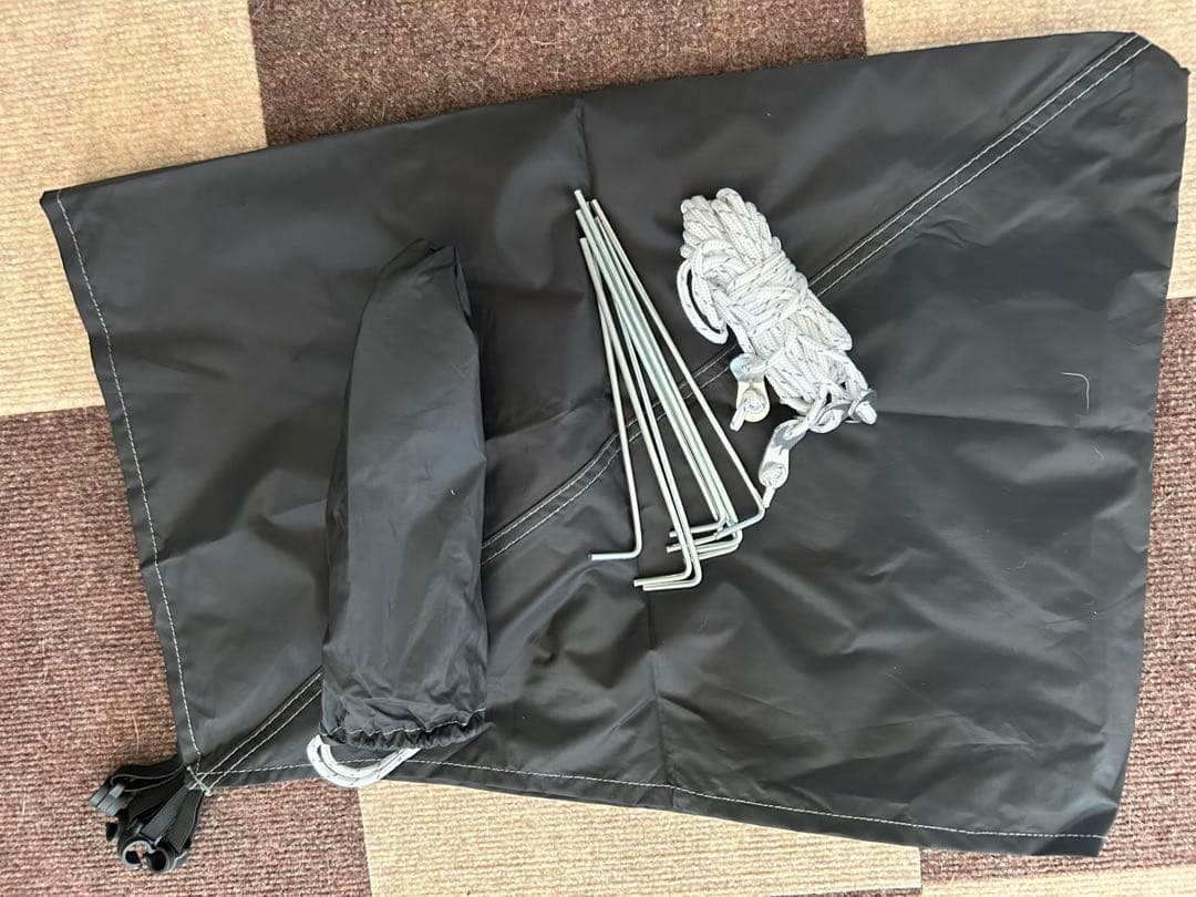 DOD ワンタッチテント ブラック　値引しました