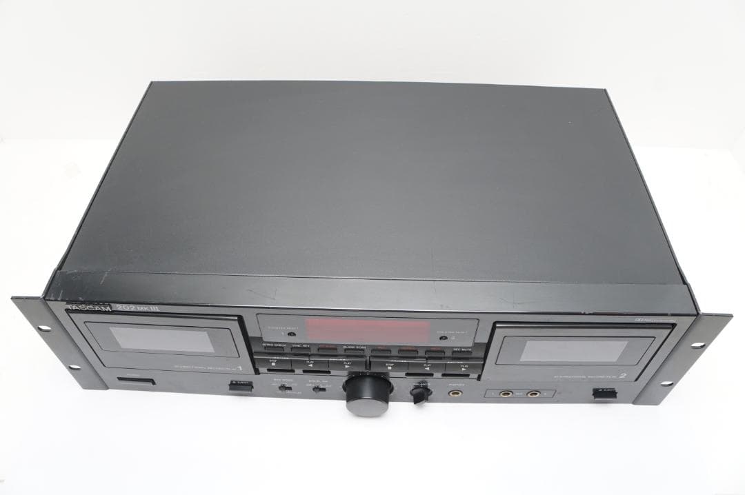 【メンテ済み】TASCAM 202MKⅢ タスカム MK3 ダブルカセットデッキ