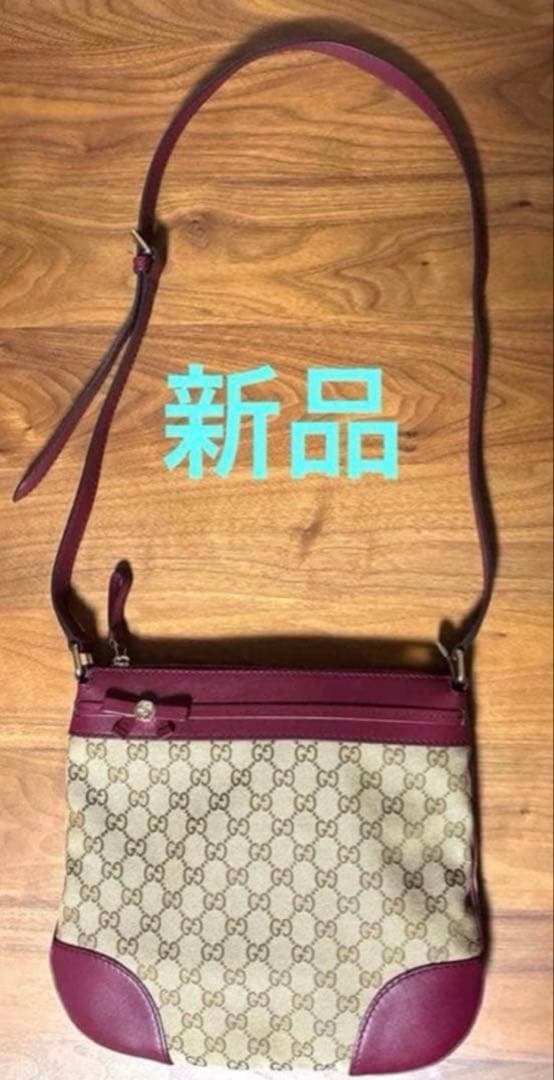 新品　GUCCI グッチ　GG柄　ショルダーバッグ