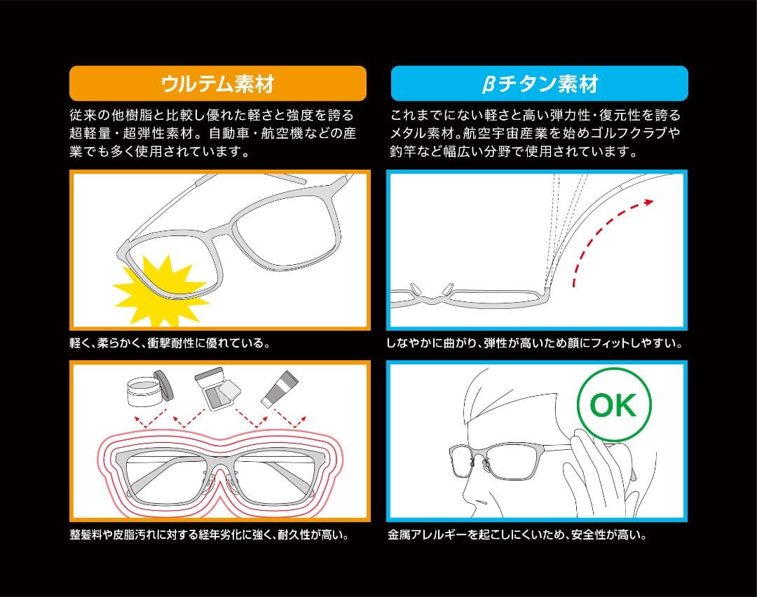 【未使用】ミエルPRO　UB003-CBN(クリアブラウン) プレゼントあり