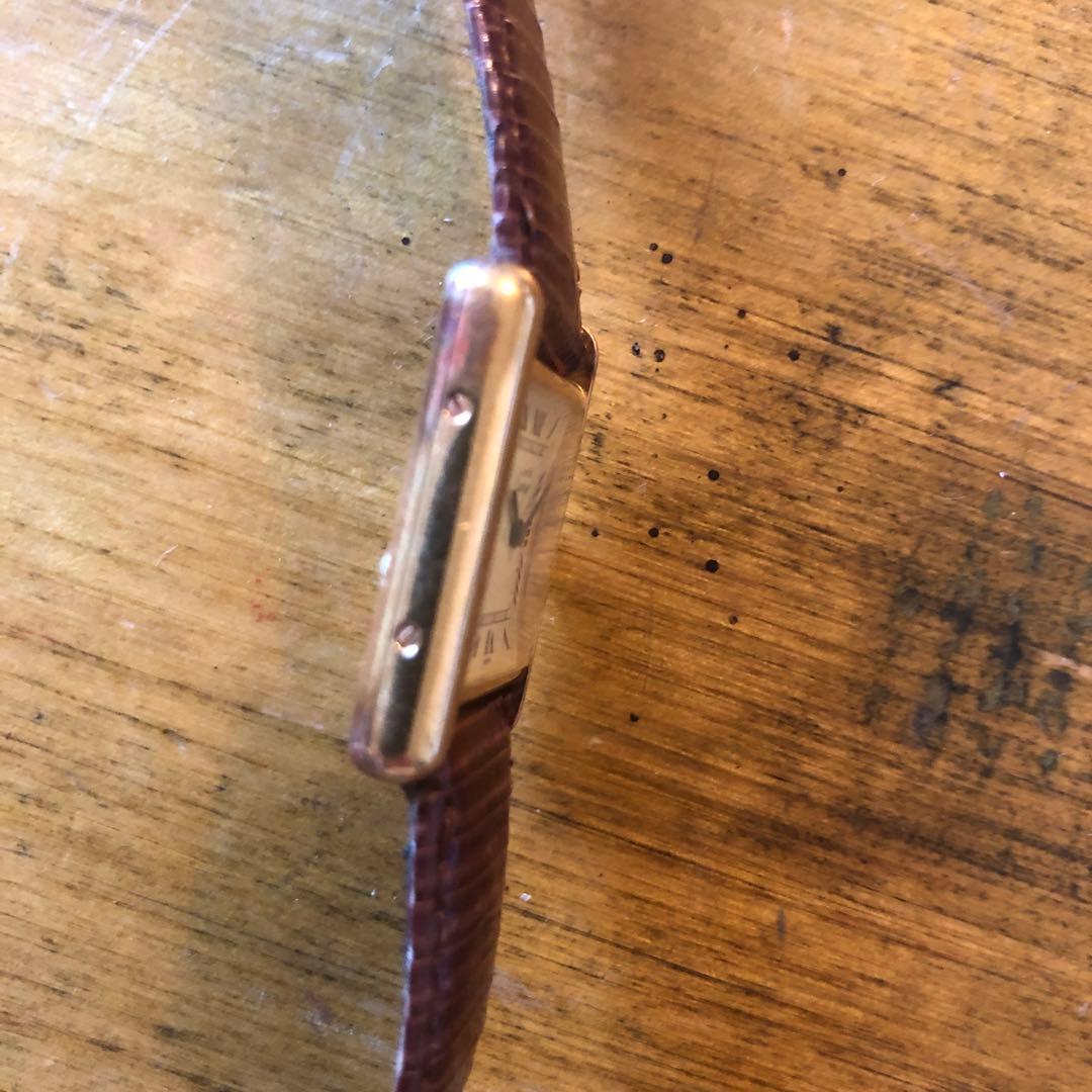 【稼働不可】Cartier カルティエ タンク ヴィンテージ 30年物 修理前提