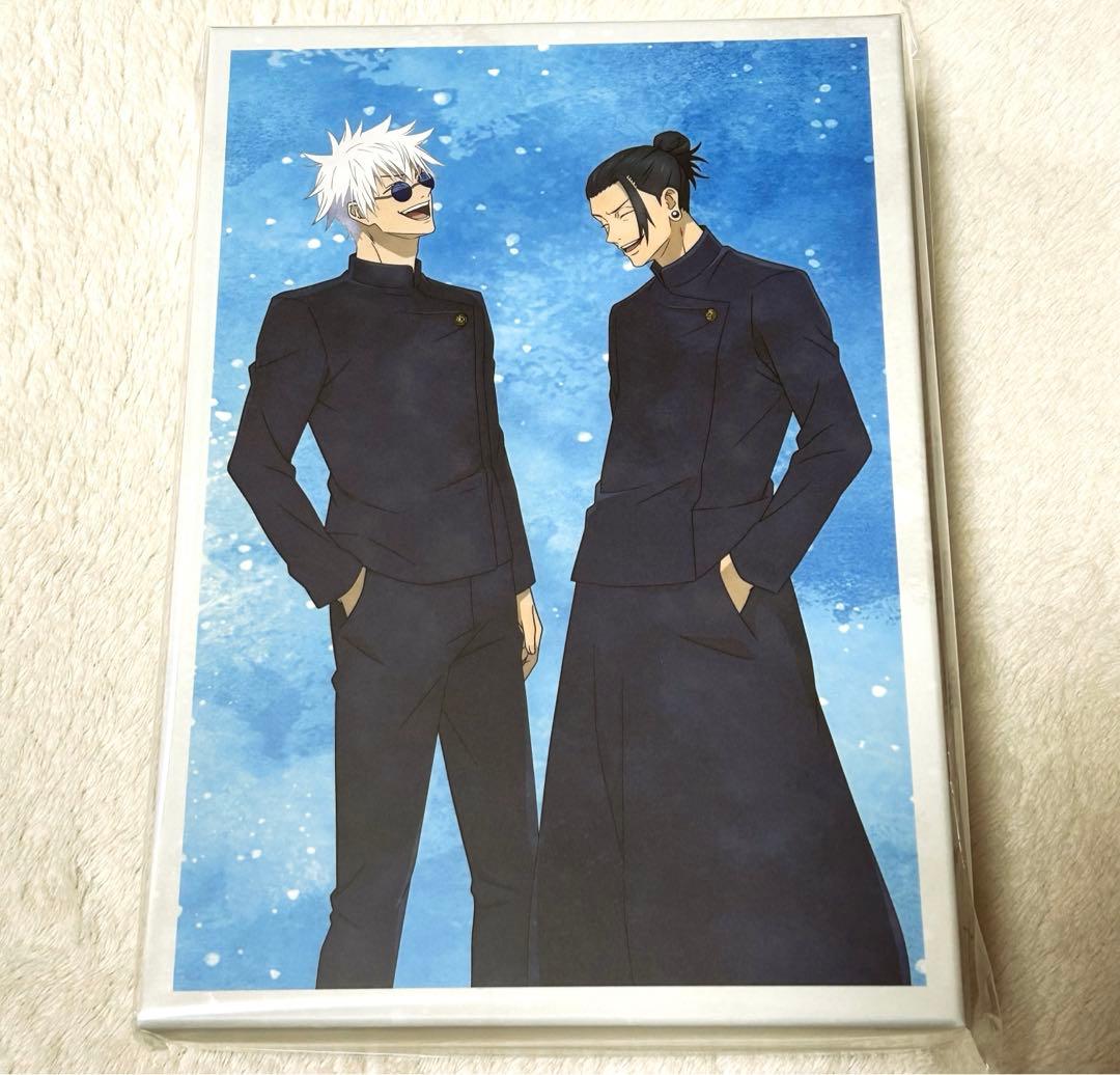 呪術廻戦 懐玉・玉折 DVD セット 五条悟 夏油傑 家入硝子 色紙付き