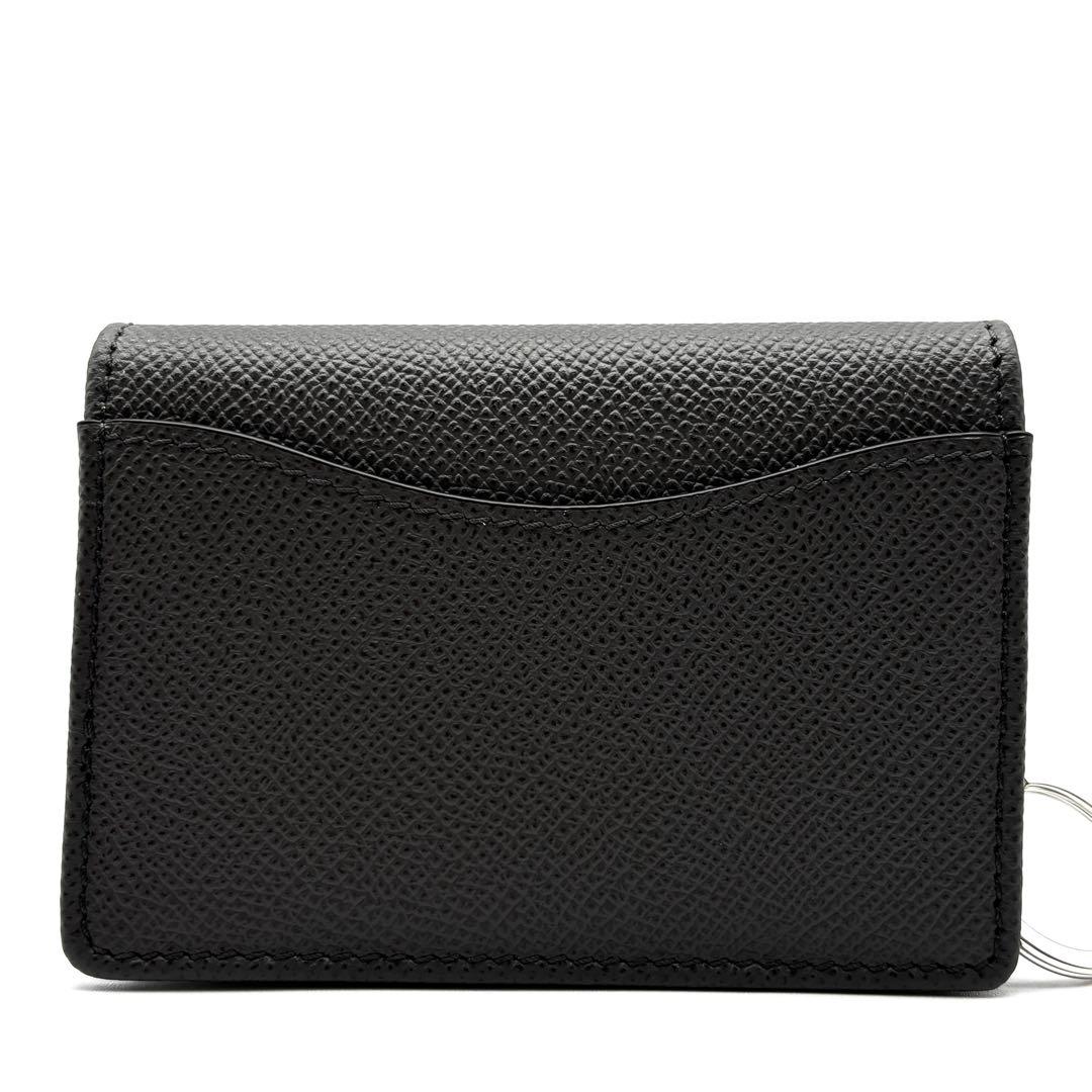 【未使用級】フェラガモ カードケース ガンチーニ グレー シルバー 名刺入れ