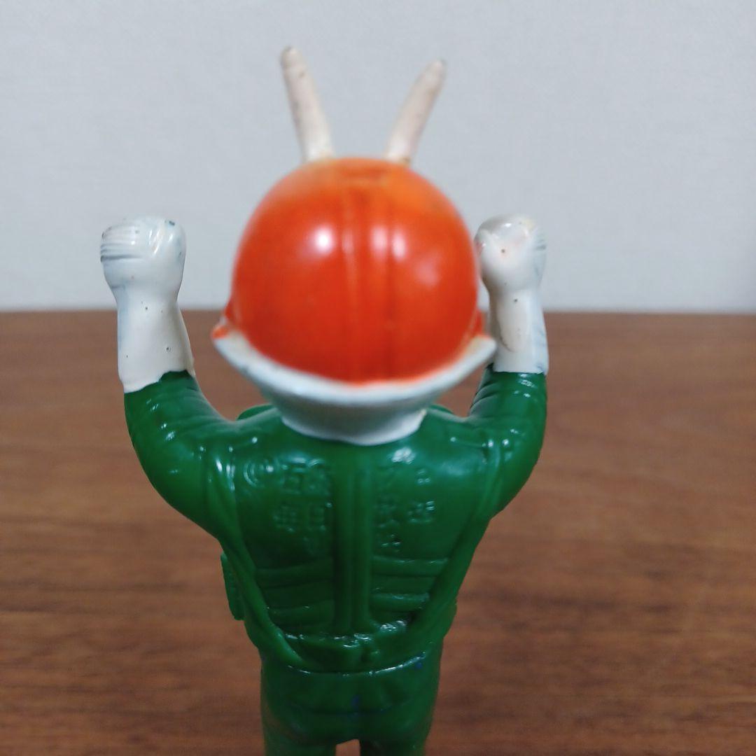 当時もの　ポピー製「仮面ライダーV3」希少ミニソフビフィギュア