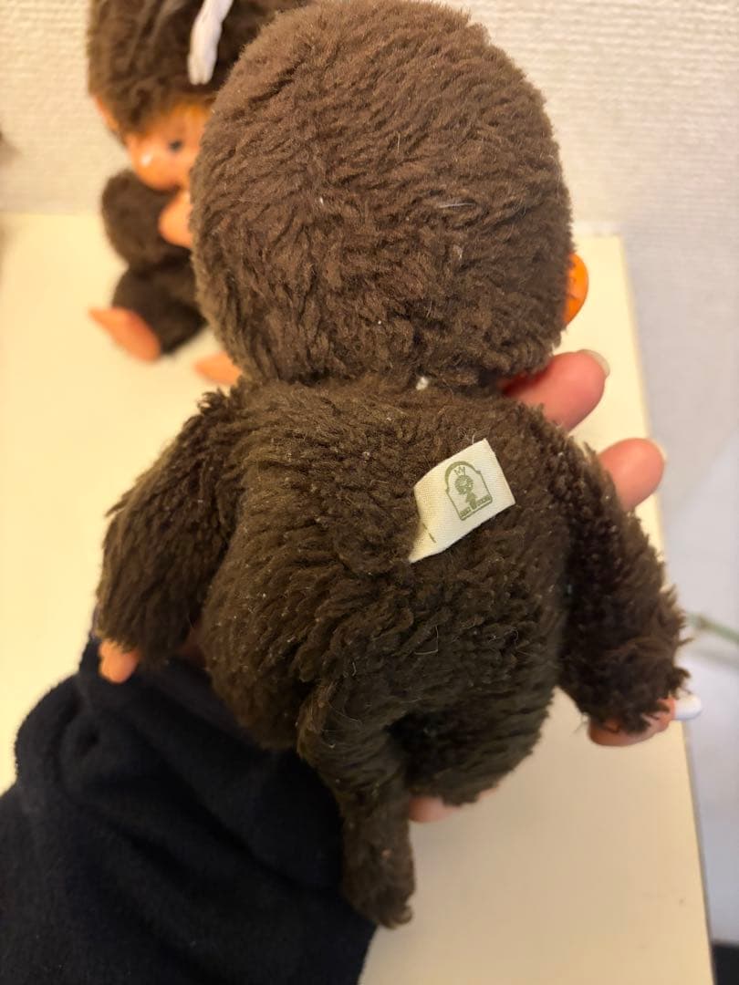 希少　ふたごのモンチッチ セキグチ レトロ ブルーアイ