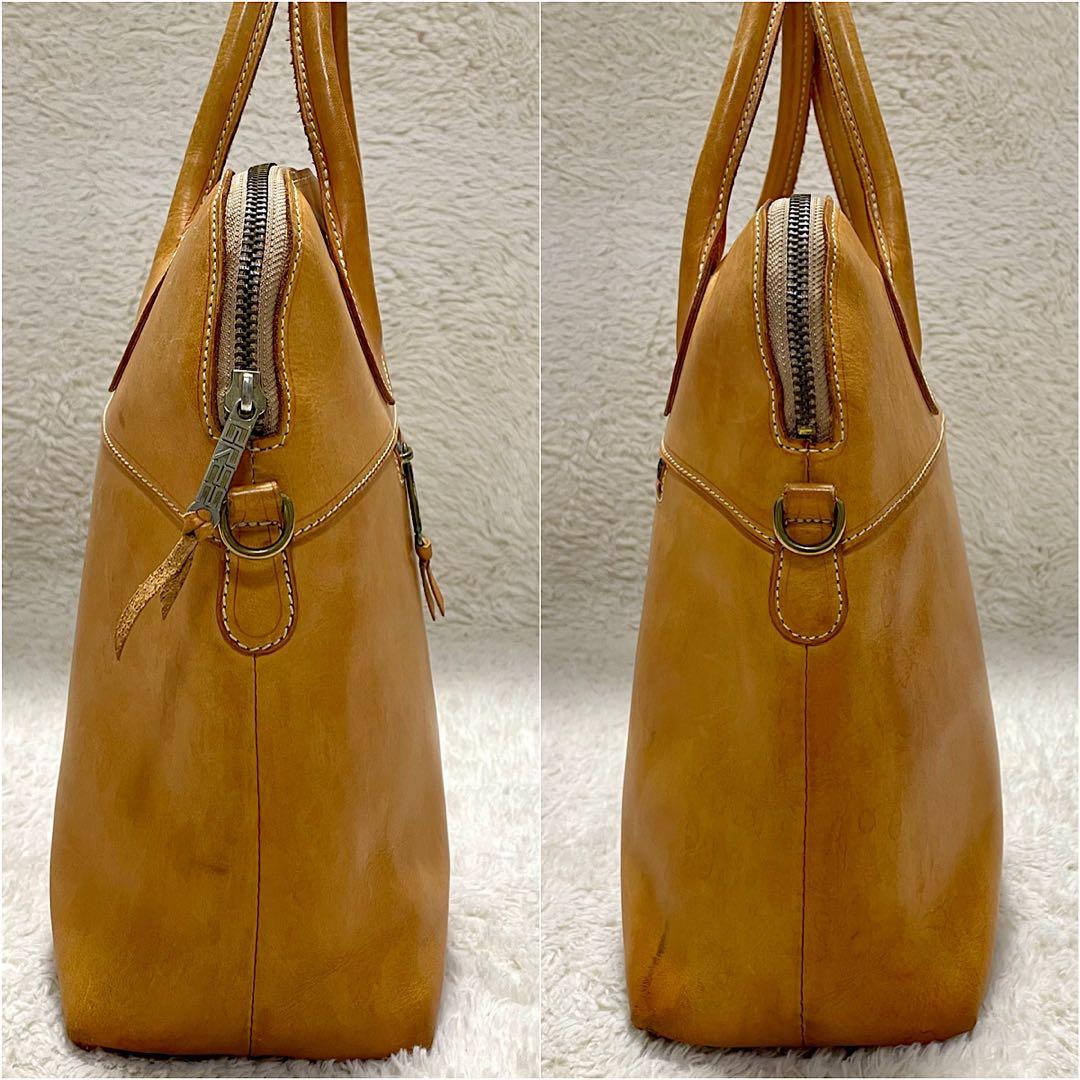 BREE ブリー ヌメ革 2way ハンドバッグ ブリーフケース A4収納可