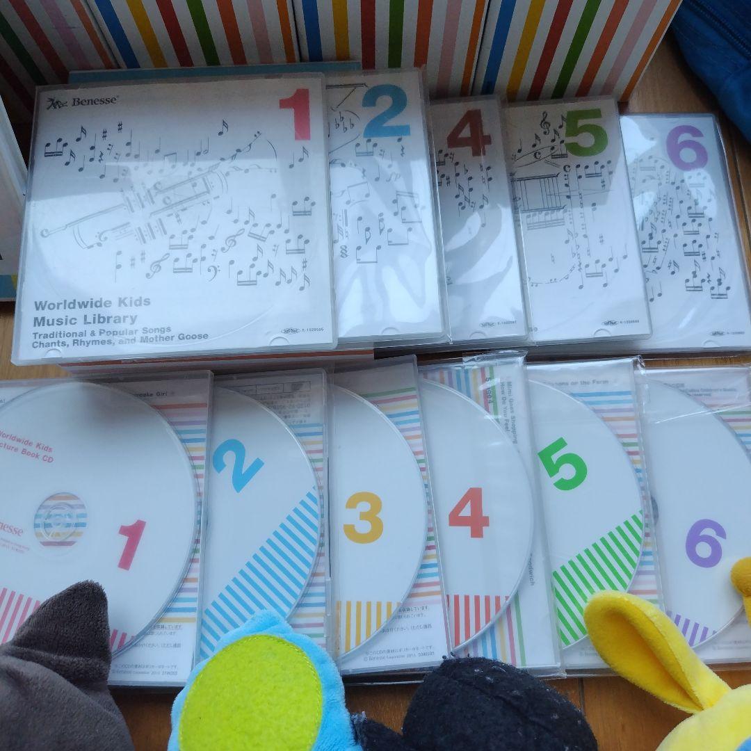 ワ−ルドワイドキッズDVD30巻＋フォニックスDVD２巻＋ピクチャーブックＣＤ