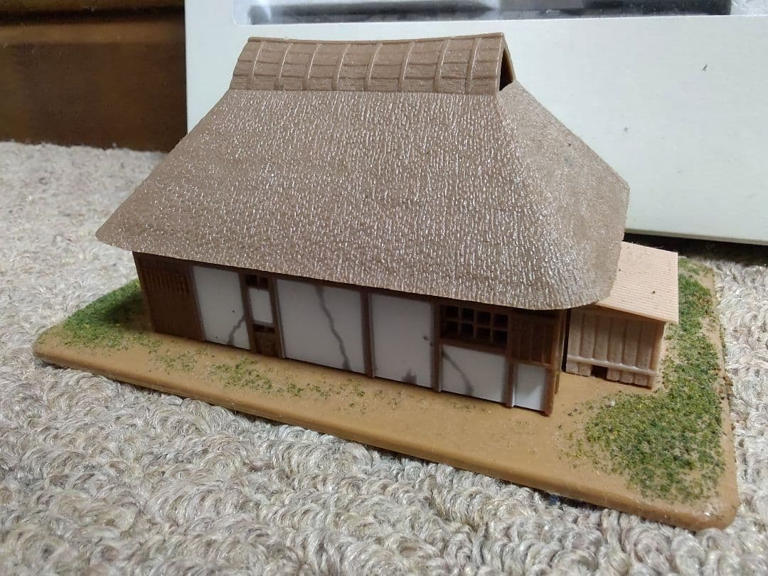 鉄道模型セット 駅舎 プラットフォーム Nゲージ