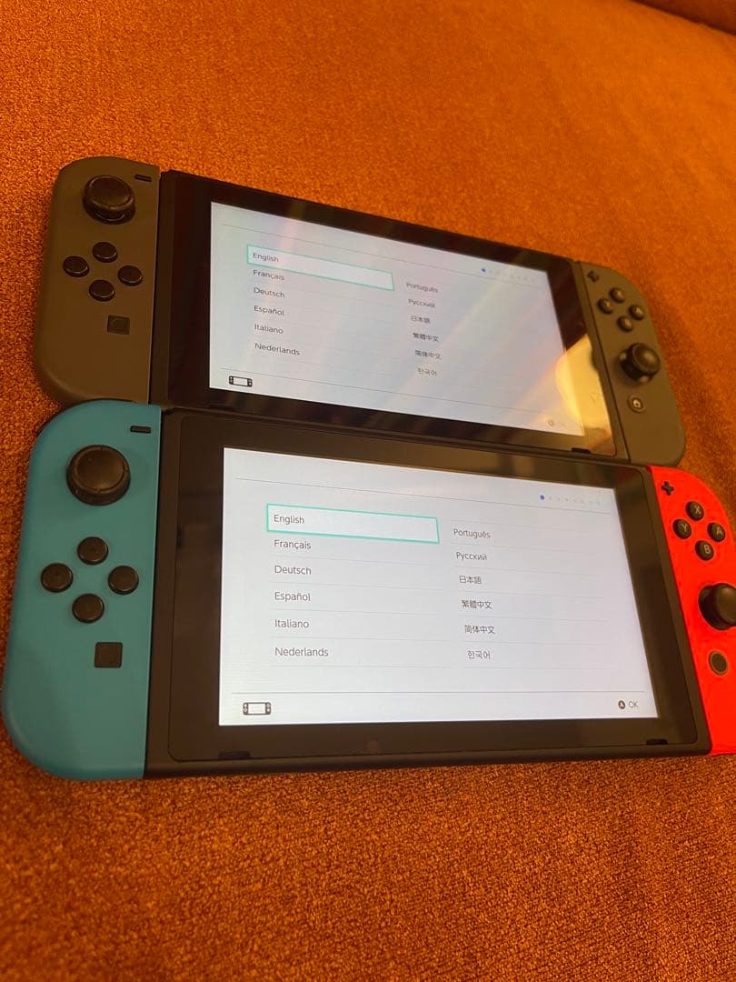 Nintendo Switch 2台　ソフト3本　SDカード1枚セット売り