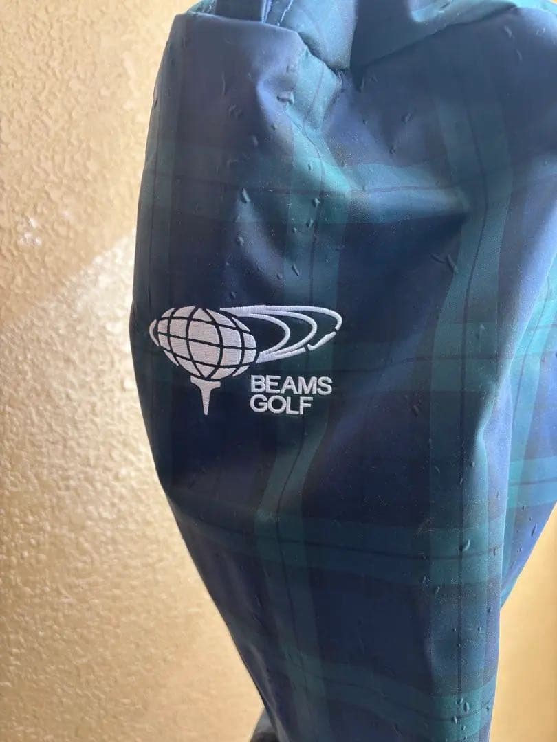 Beams Golf チェック柄　スタンドバッグ　クラブケース　ビームスゴルフ