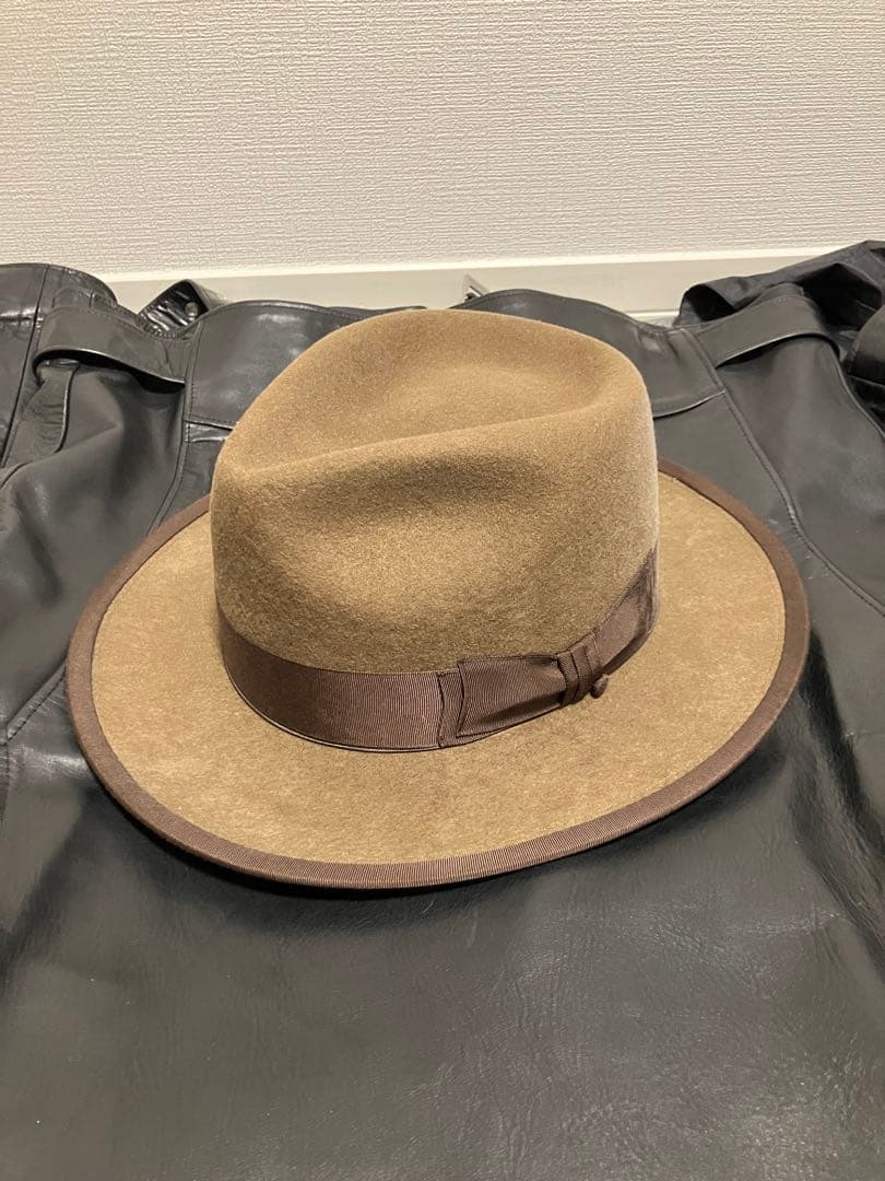 【THE H.W.DOG&CO】POINT-H 40 ブラウン フェルトハット