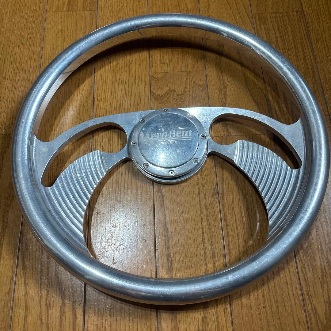 ビレットステアリング　ホーンボタンセット　USA製　ローライダー　トラッキン