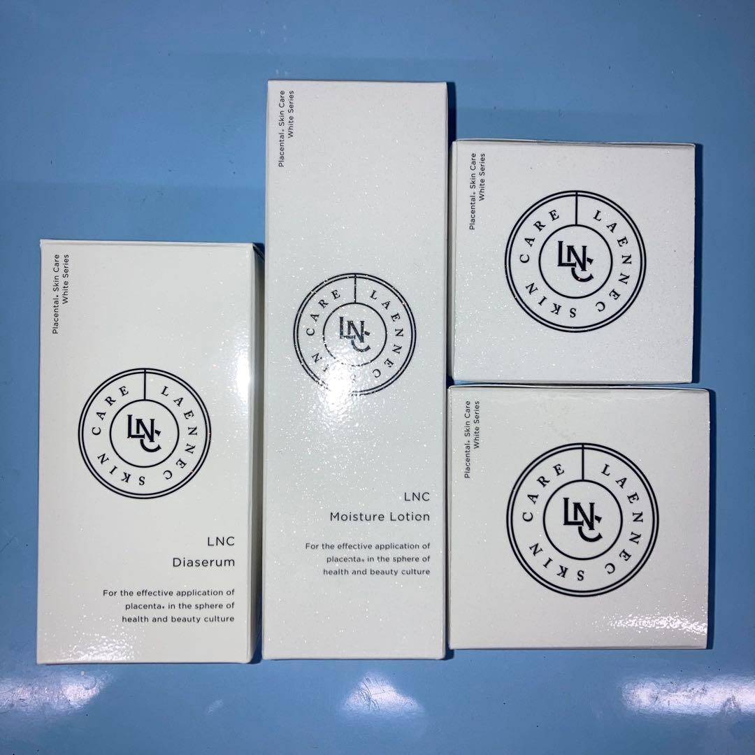 LNC ディアセラムとクリームとモイスチャーローションとソープ