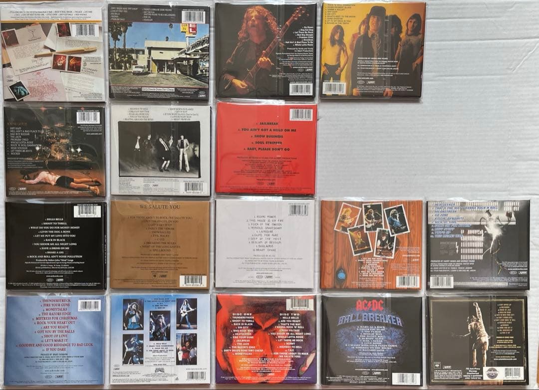 AC/DC リマスターCD 17枚セット