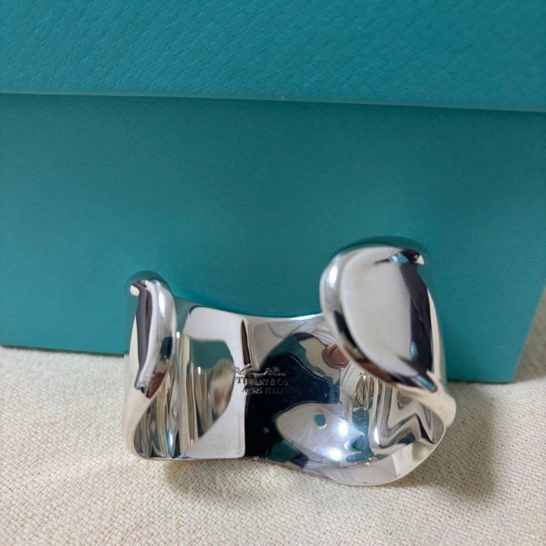 断捨離子さま【美品】Tiffany ティファニー ボーンカフ スモール 右手用