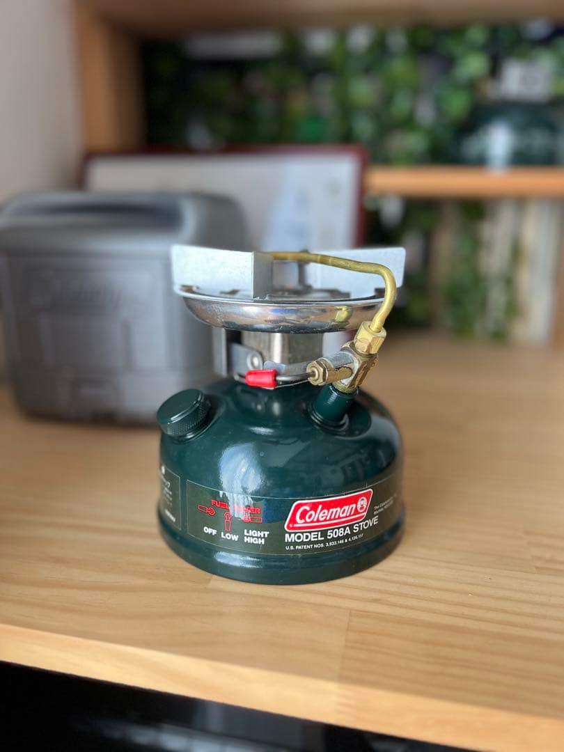 【新品未使用品】Coleman 508A シングルバーナーコンロ 収納ケース付き