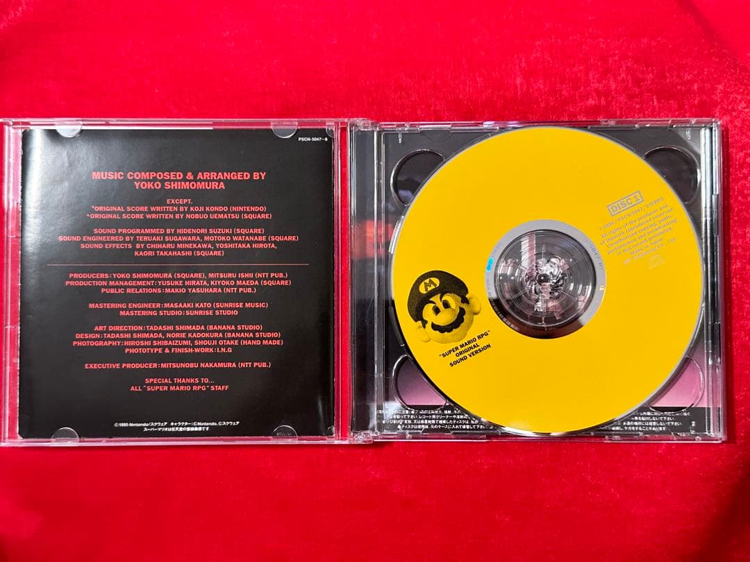 【希少・帯イタミ】スーパーマリオRPG　オリジナルサウンドバージョン