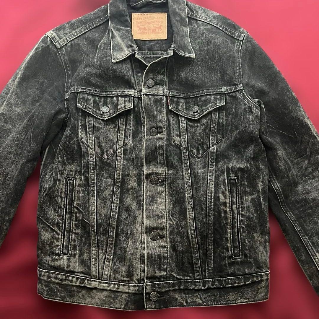 LEVI'S リーバイス　トラッカージャケット　デニム　黒　ブラック　メキシコ製