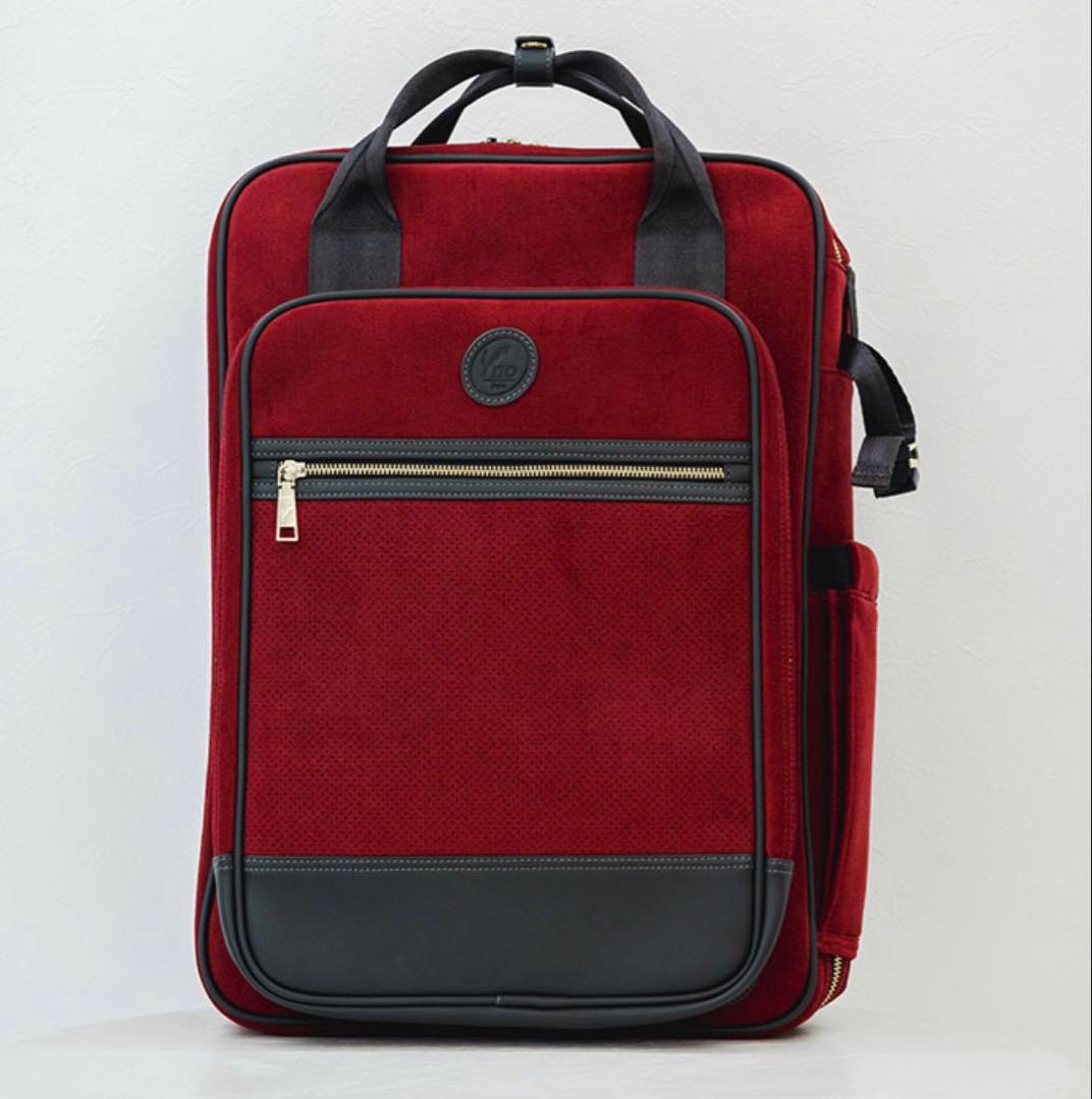 Y'no管楽器ケースバッグプレミアムモデル マルベリーレッド