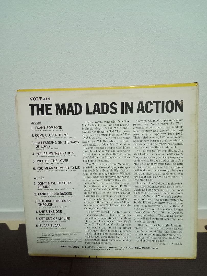 Mad Lads　レアグルーヴ　SOUL　ドラムブレイク　カニエ・ウェスト ネタ