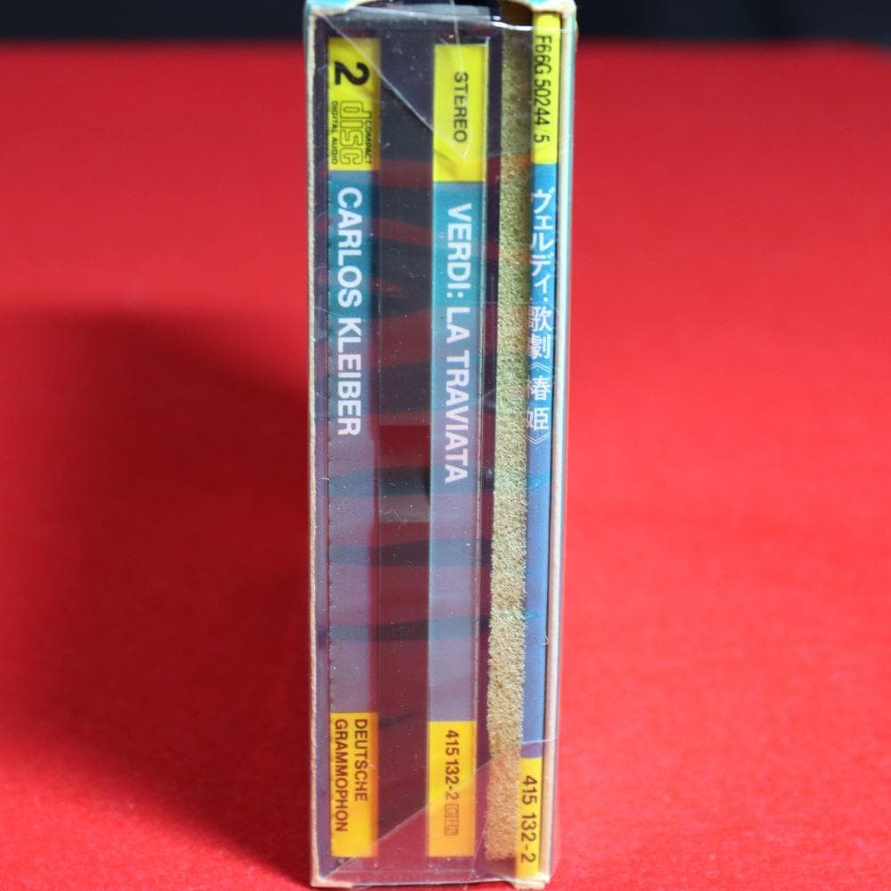 【ＣＤ】☆未開封☆歌劇「椿姫」全曲_２枚組国内初期盤　カルロス・クライバー