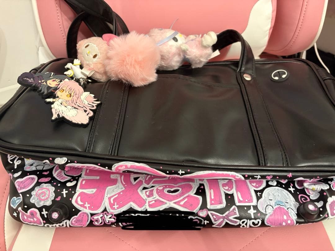 スクバ　落書き　スクールバッグ　jk