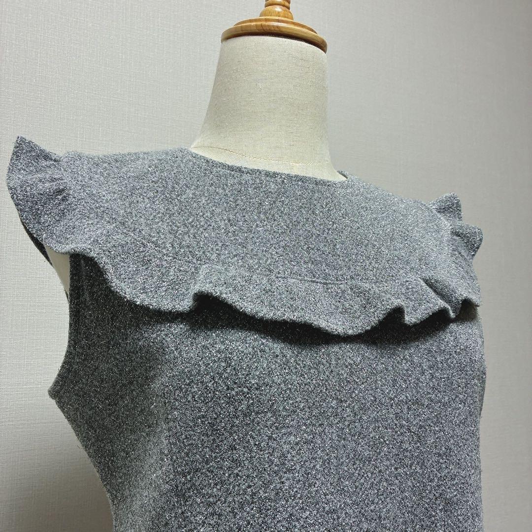 美品　ジルチュ　JILTU　ミニワンピース　PETIT FRILL DRESS