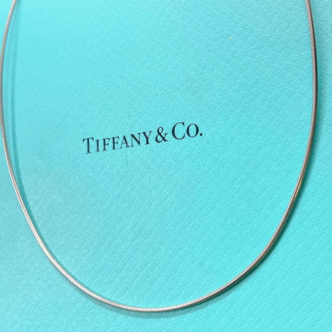 ティファニー オメガチェーン チョーカー ネックレス 925 シルバー 40cm