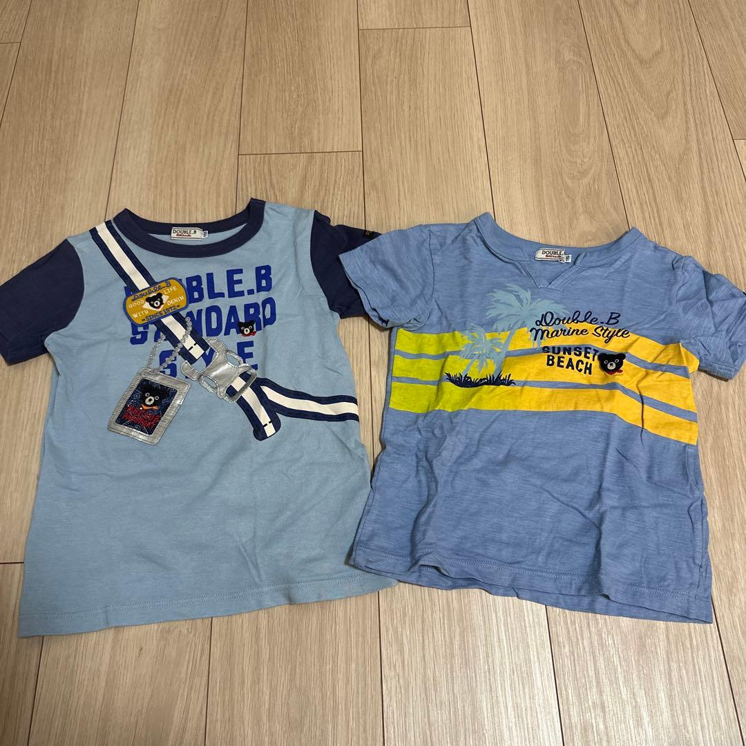 ミキハウス　ダブルビー　Tシャツ　110cm