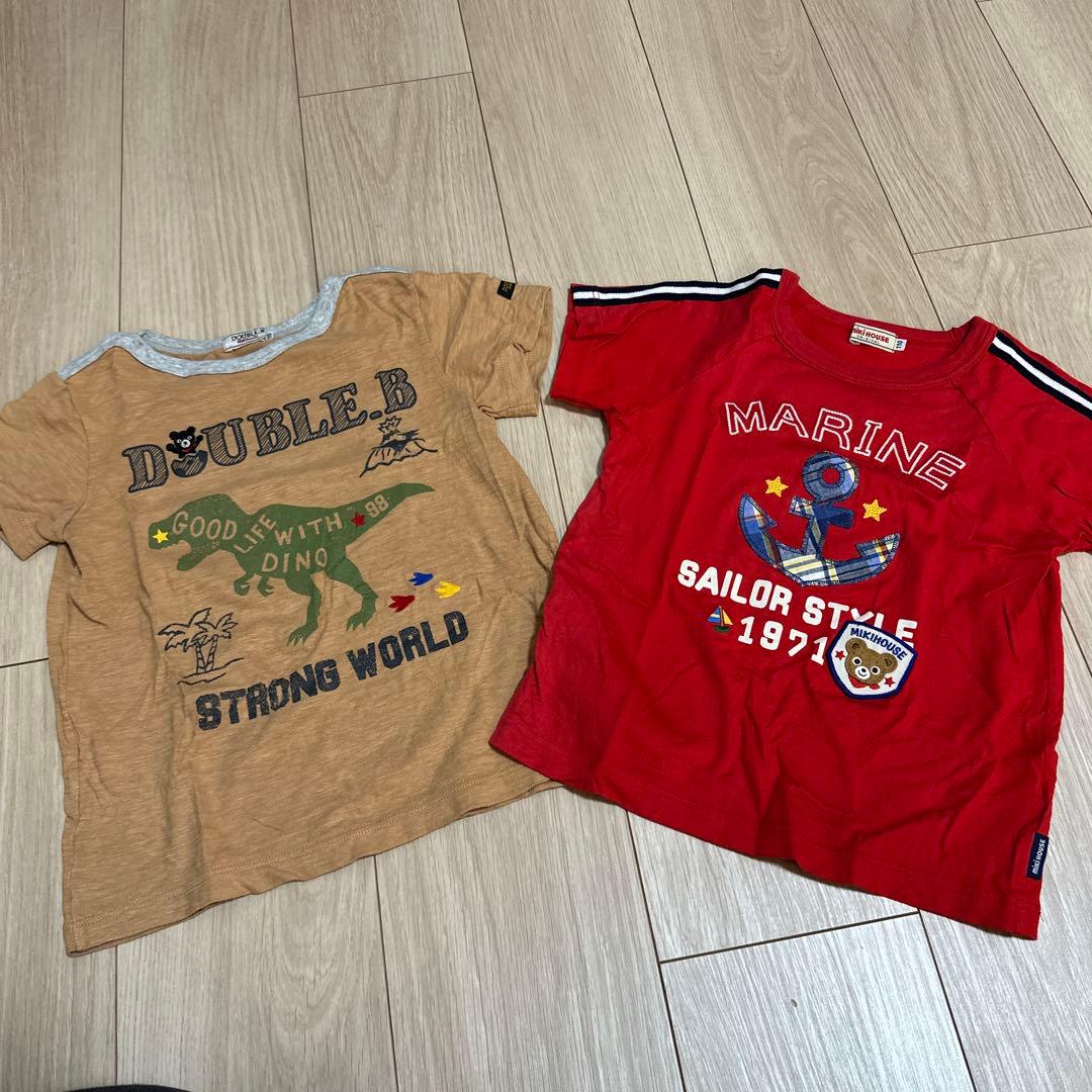 ミキハウス　ダブルビー　Tシャツ　110cm