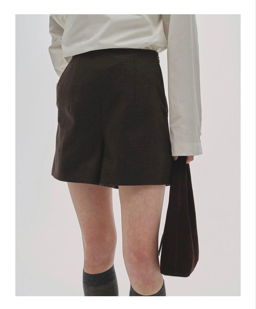 パンツ TODAYFUL / Wool Twill Shortpants