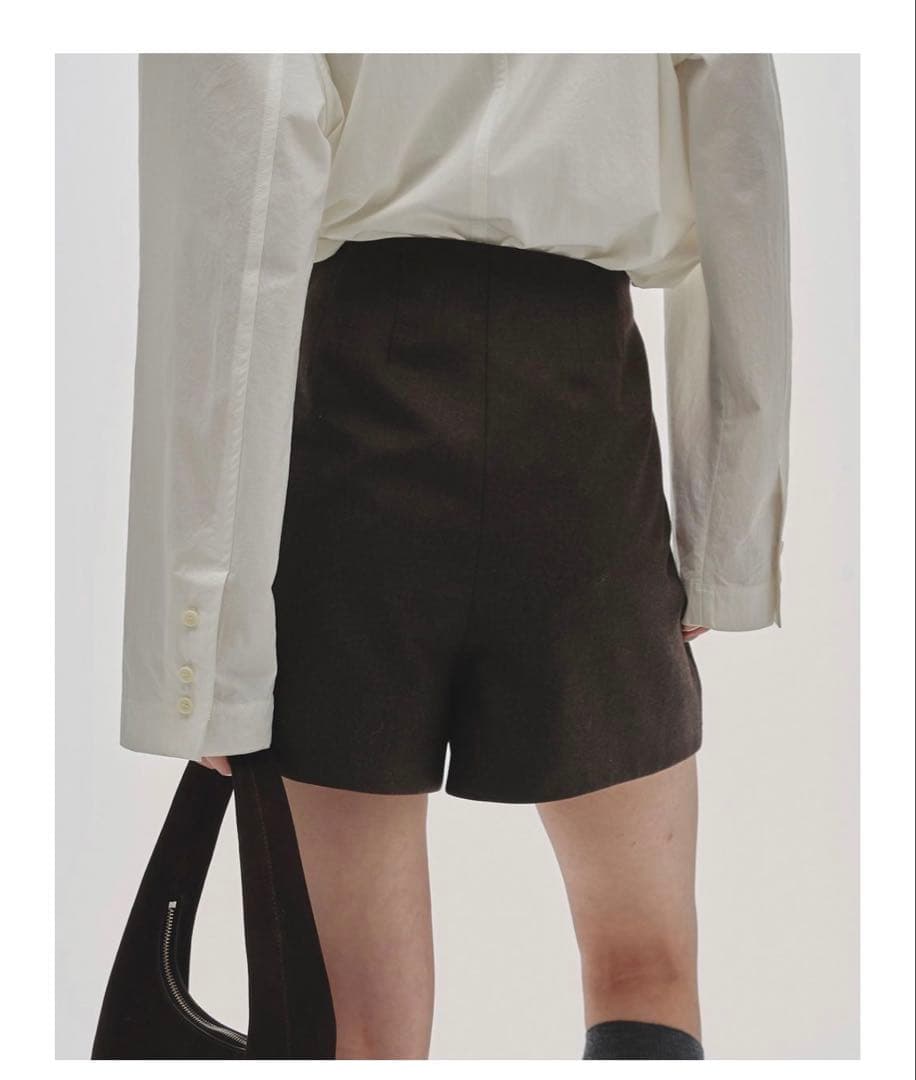 パンツ TODAYFUL / Wool Twill Shortpants