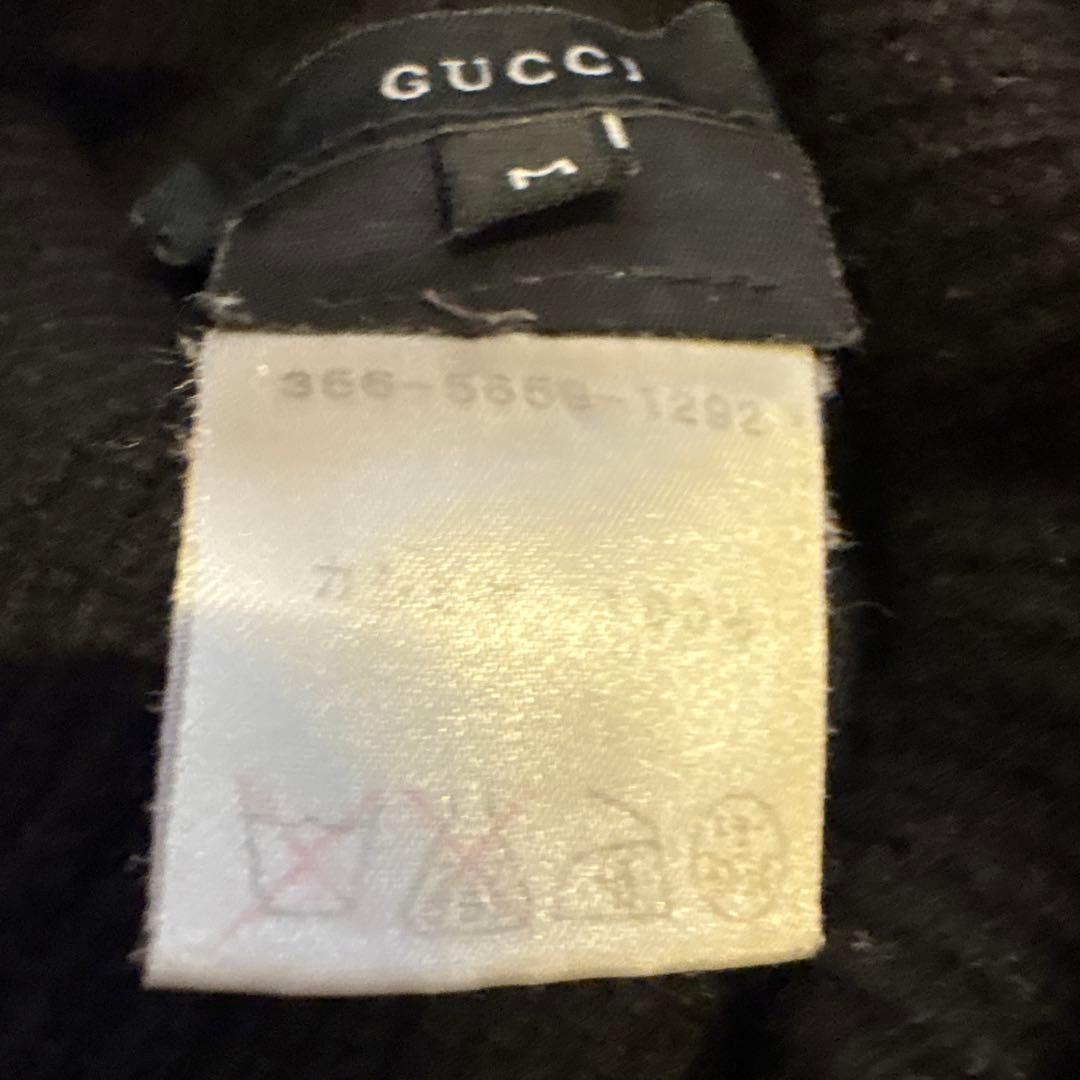 GUCCI ブラック タートルネック セーター M