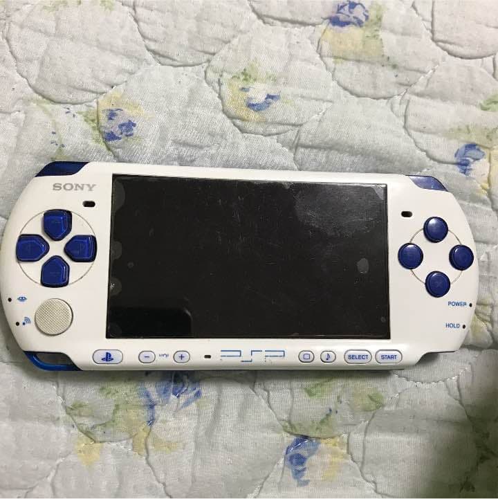 psp ブルー×ホワイト