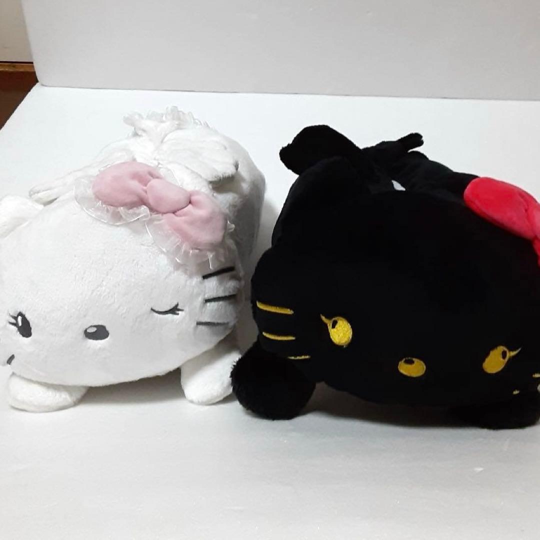 天使と小悪魔シリーズ　キティ　　ぬいぐるみ　 ティッシュカバー 　2個セット