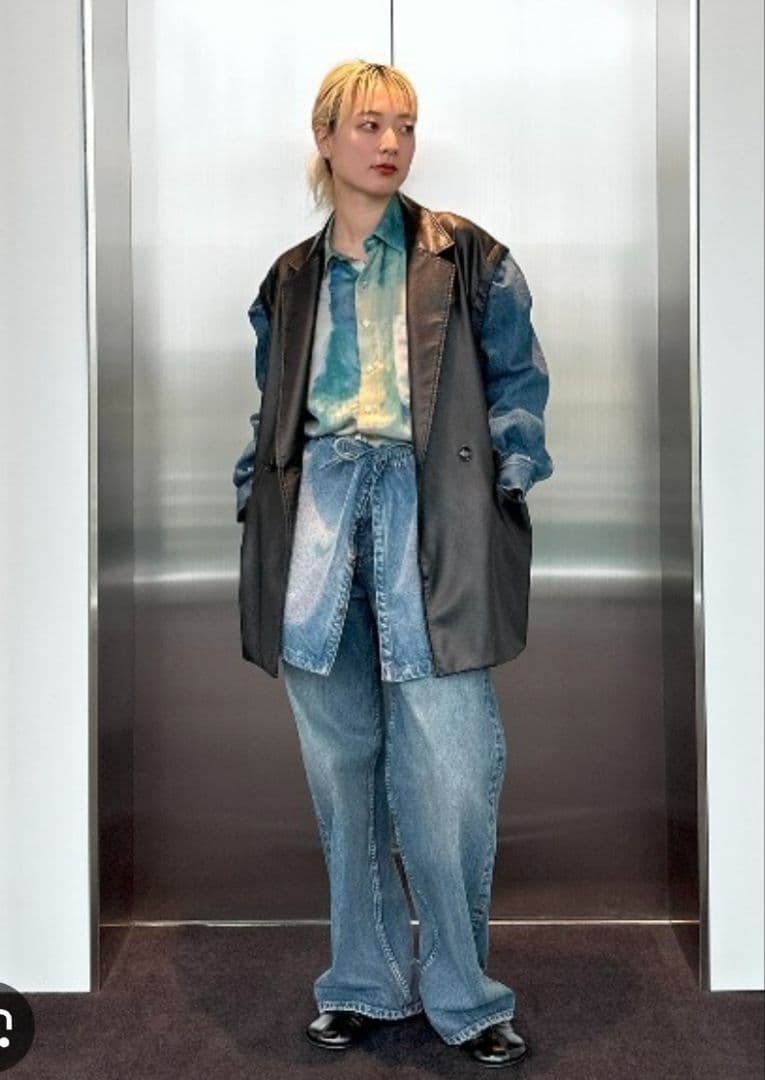 【1月3日まで限定価格】ELCHELE SEPARATE DENIM TUNIC