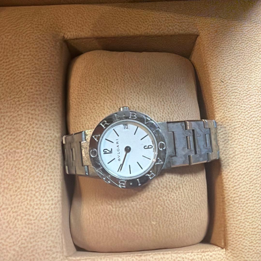 BVLGARI アナログ時計 シルバー
