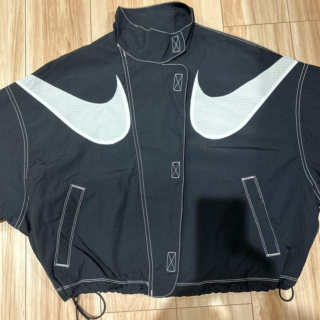 ⭐︎猫様 ナイキ ナイロンジャケット 上下 セットアップ ブラック ホワイト