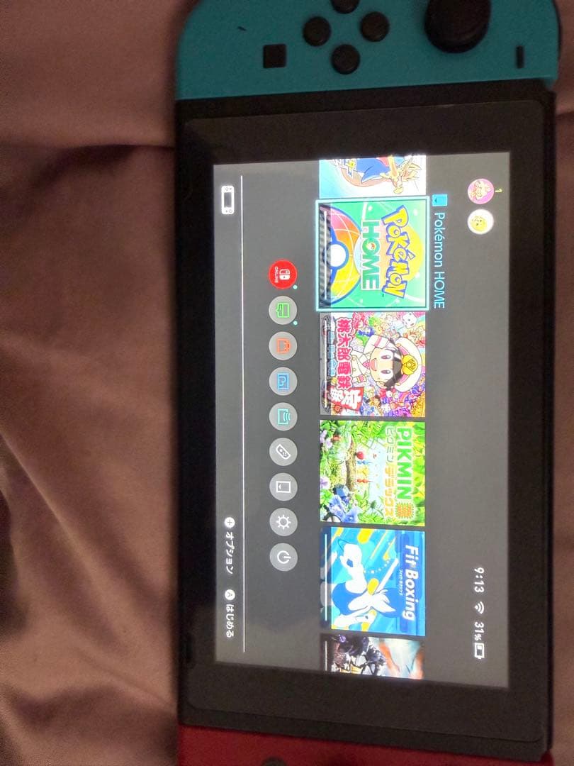 画像全てご覧下さい。Nintendo Switch 本体 青/赤 ドック付き