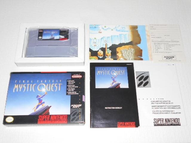 SFC★FINAL FANTASY MYSTIC QUEST SNES 海外版