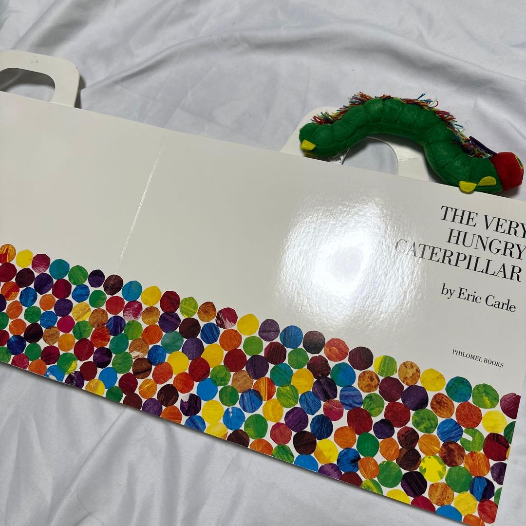 ビックサイズ ボードブック ぬいぐるみ セット はらぺこあおむし　紙芝居