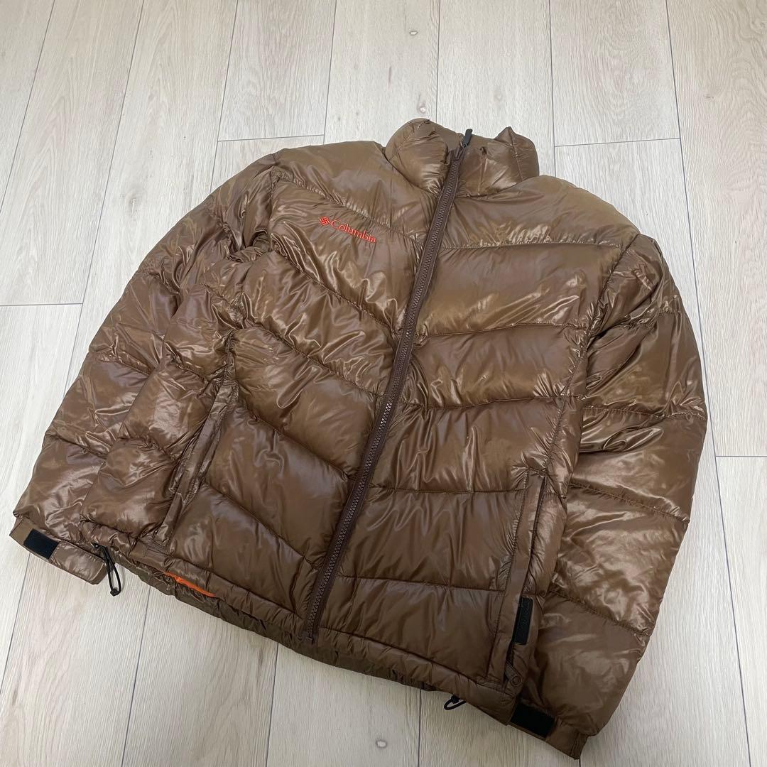 【大人気❗️】Columbia ブラウン ダウンジャケット　S