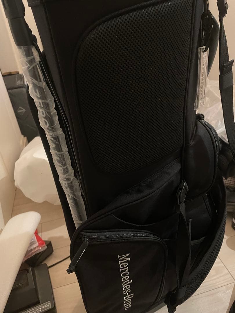 ZERO HALLIBURTON Mercedes-Benzゴルフバック未使用品