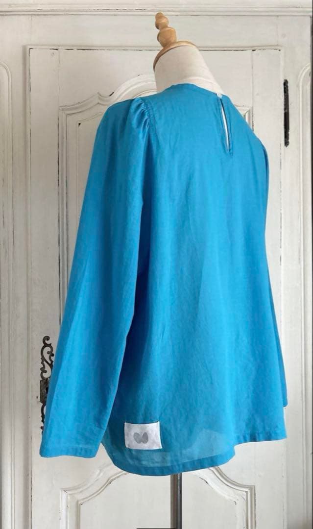 ミナペルホネン◼️ mina perhonen ◼️ガーゼコットンシャツブラウス