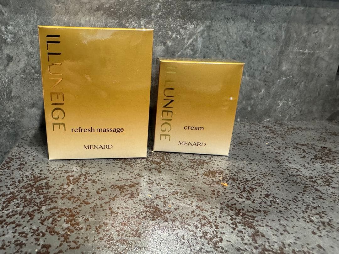 ILLUNEIGE リフレッシュマッサージ & クリーム セット