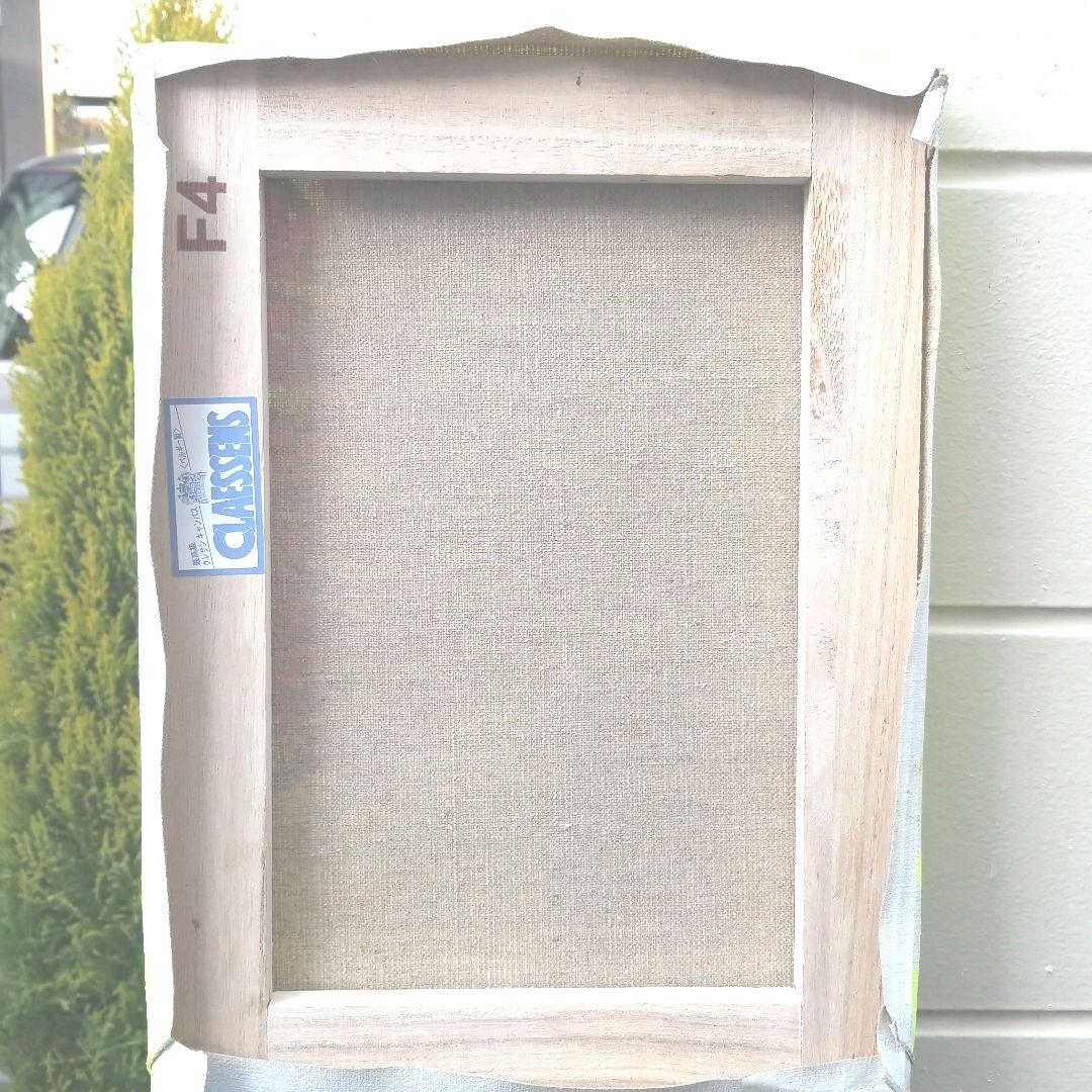 油絵　専用　カラフルな花瓶のお花　抽象画