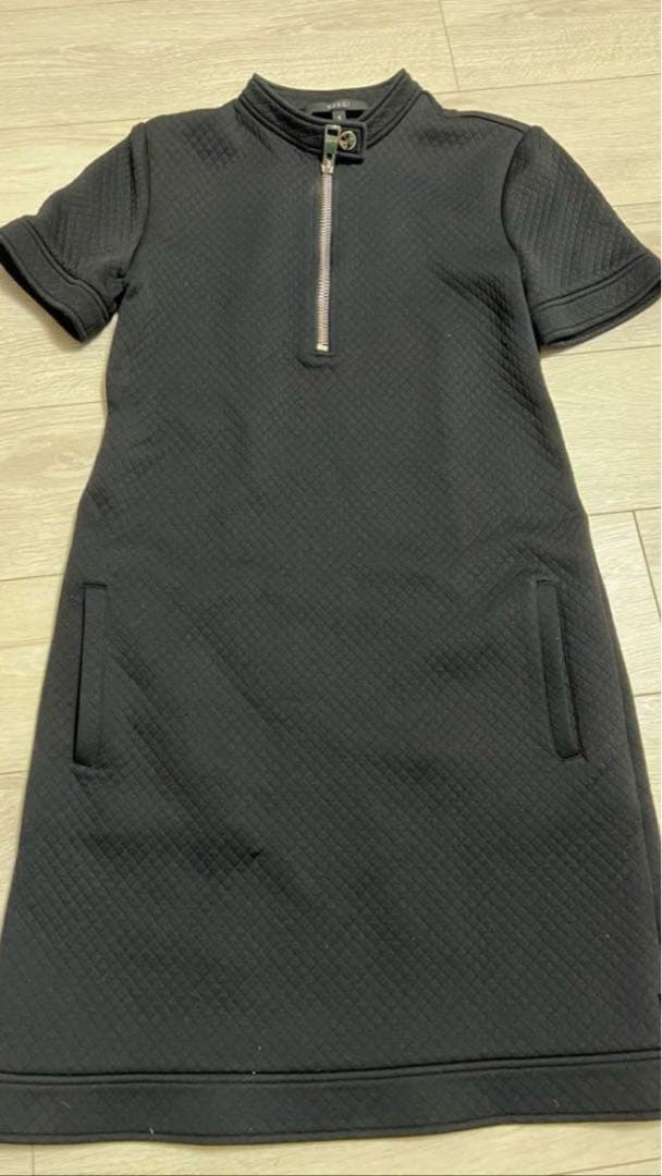 GUCCI グッチ　ブラック ワンピース Sサイズ ゴルフ