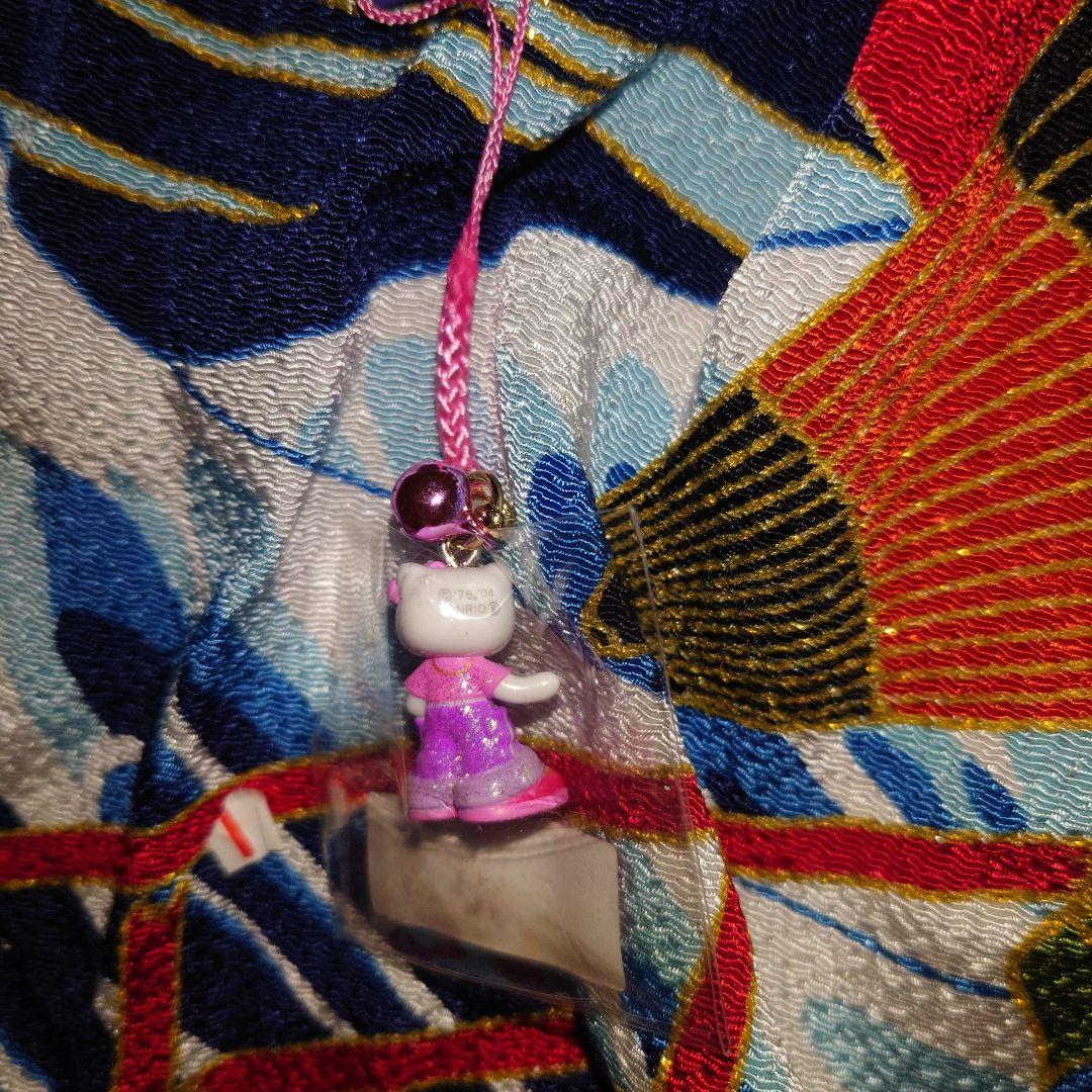 ハローキティ　根付　キティ&ミミィ　脚長　KITTY&MIMMY 2004年